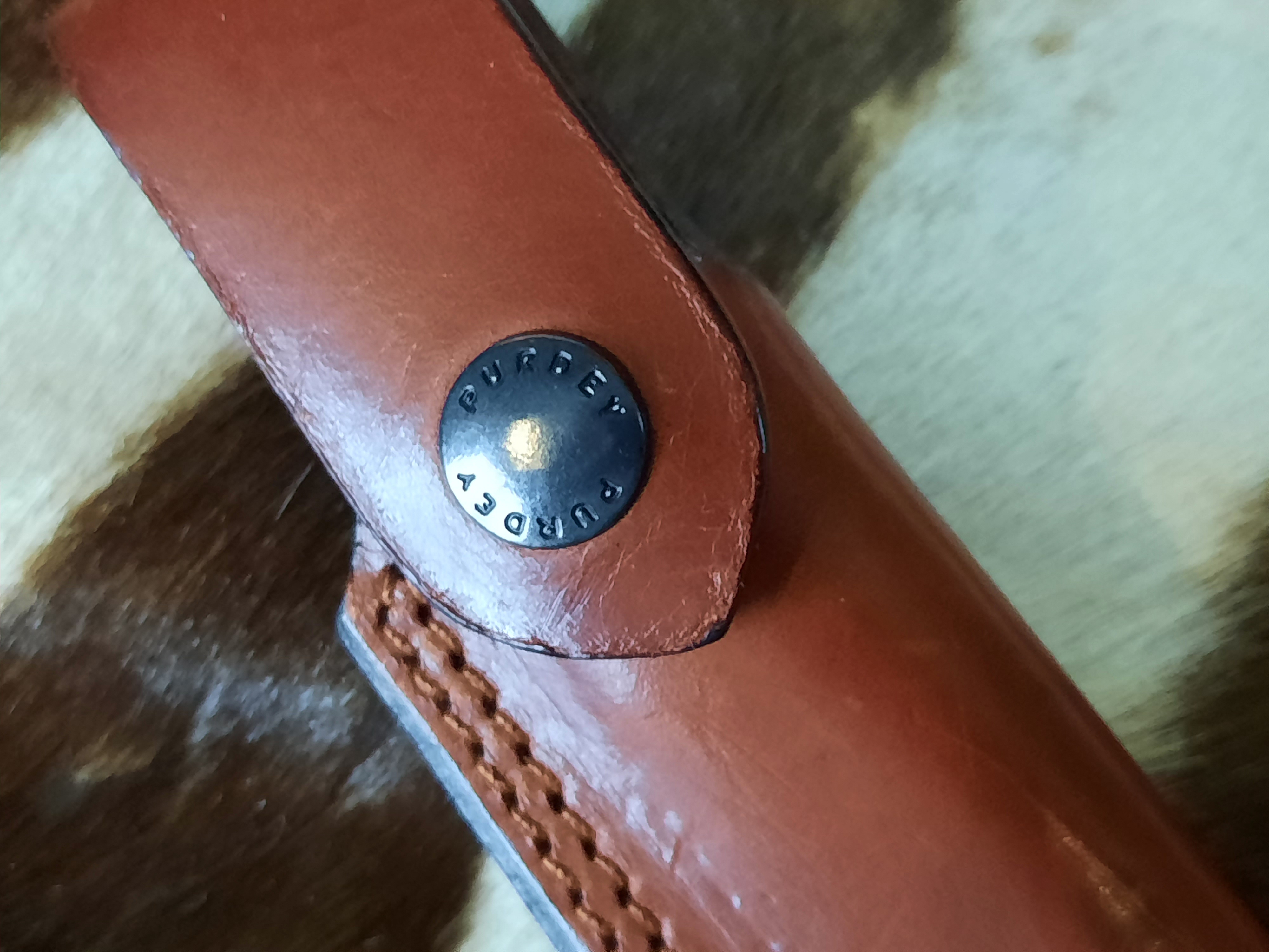 PURDEY - Damaskstål och buffelhorn - Helt ny till absolut lägsta pris    SÅLD! - 9