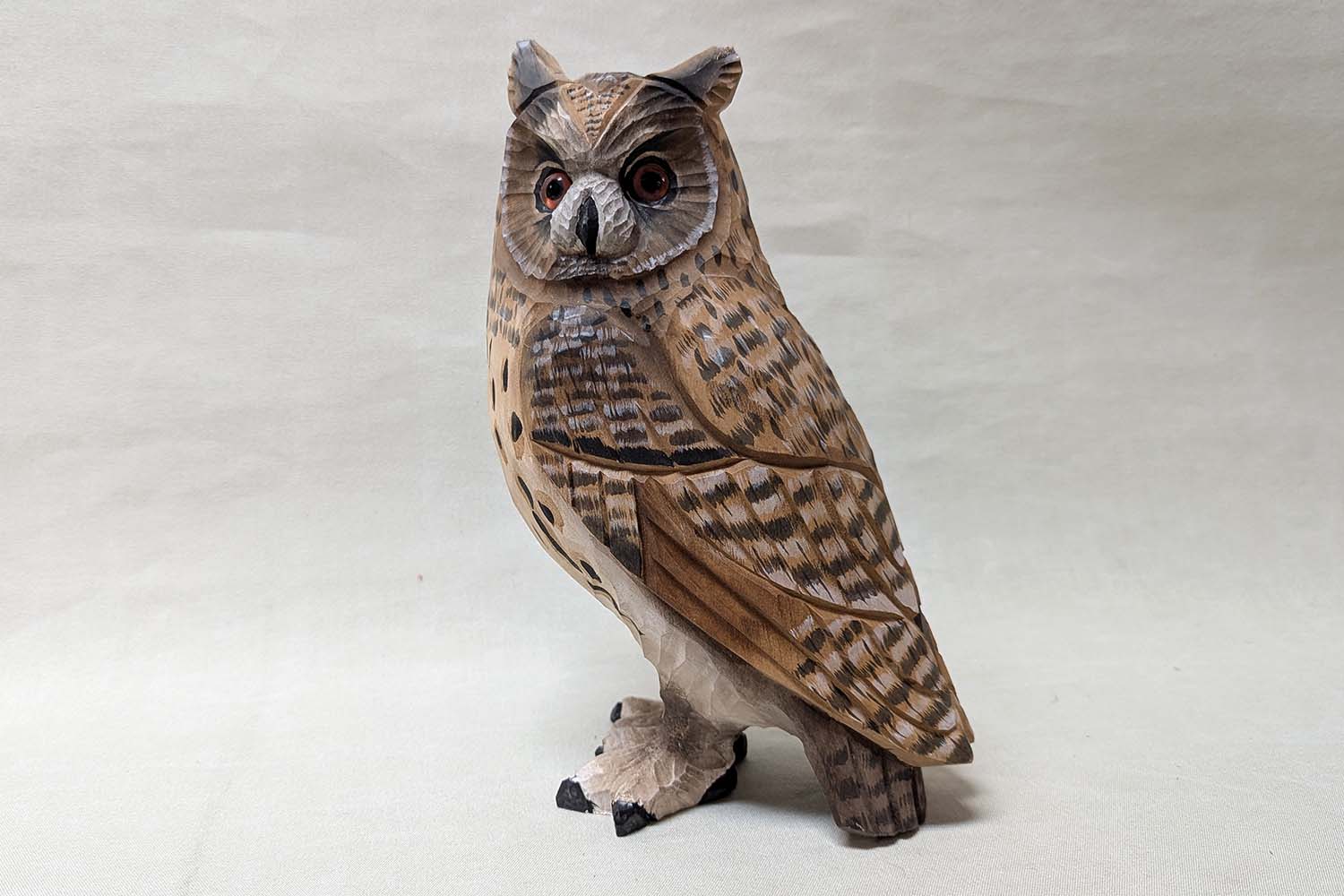Long-eared Owl 25x15 cm