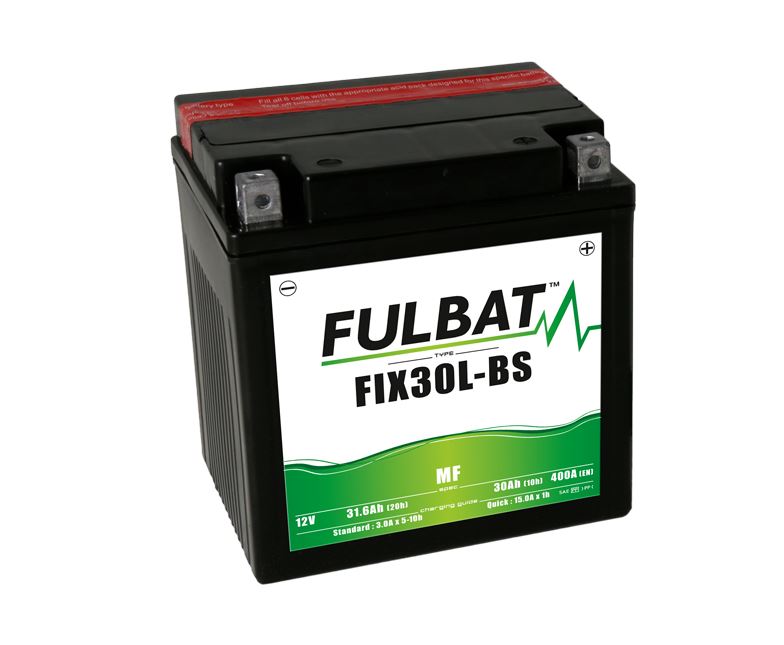 Batteri Fulbat FIX30L-BS (YTX30L-BS) Segway, CF-Moto, Polaris m.fl