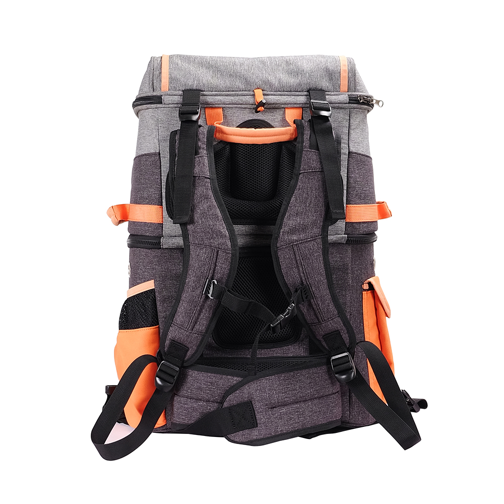 Ibiyaya Two-tier Pet Backpack Sac à Dos à Deux Niveaux Slate