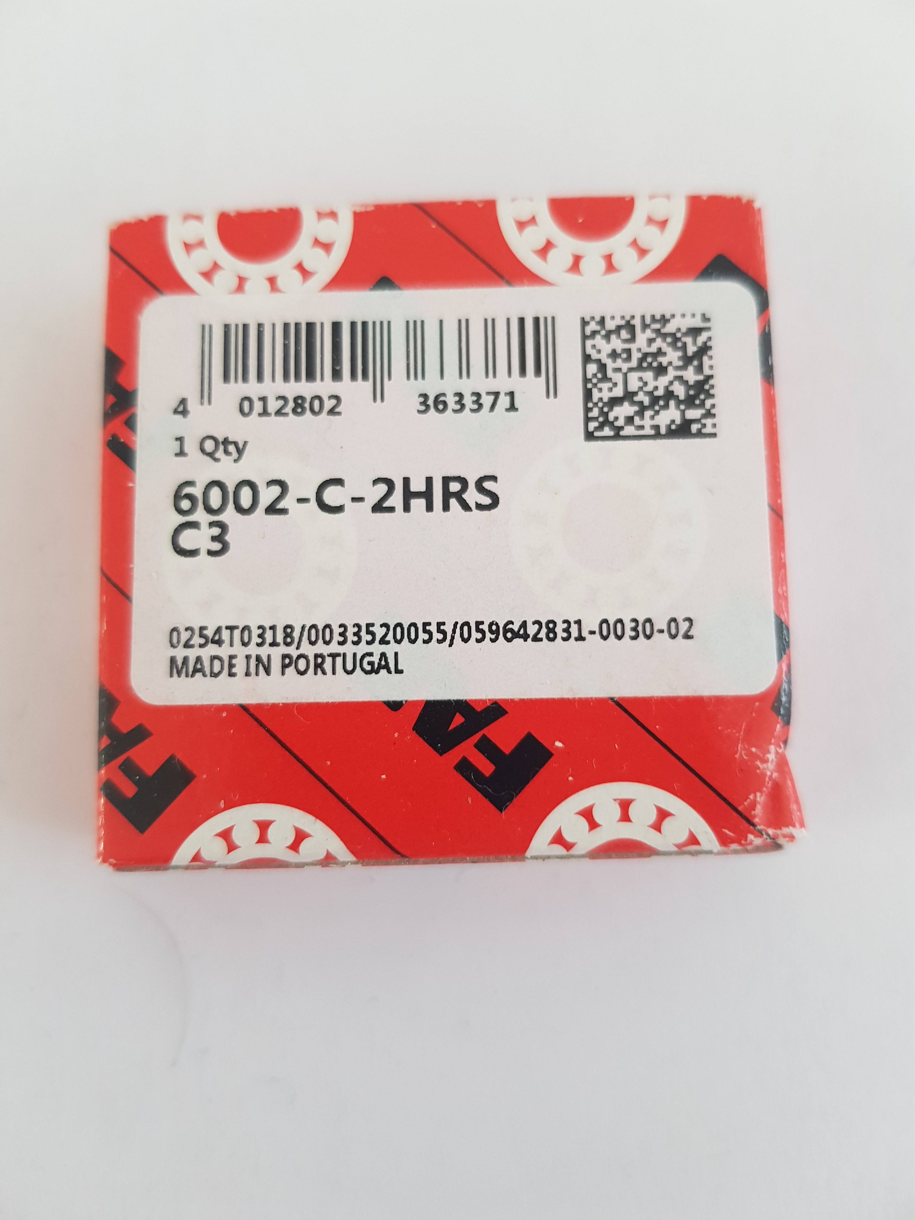 FAG Lager 6002 C3