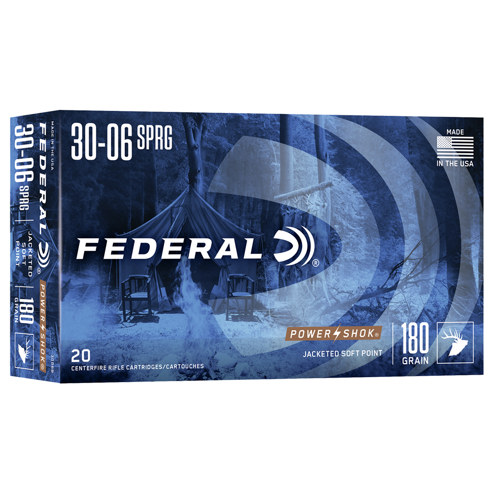 Federal Power Shok .30-06 Jacketed SP  11,7g /180gr
