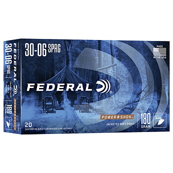 Federal Power Shok .30-06 Jacketed SP  11,7g /180gr