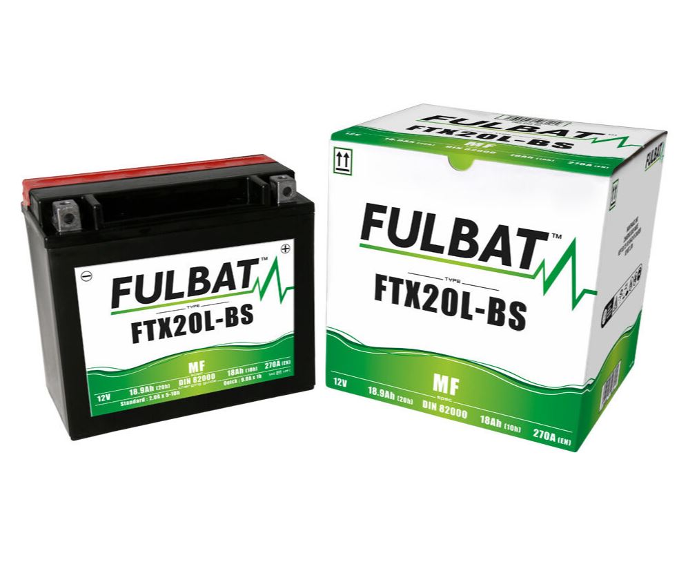 Batteri Fulbat FTX20L-BS (YTX20L-BS) Can-Am, Yamaha, Linhai, TGB - 3