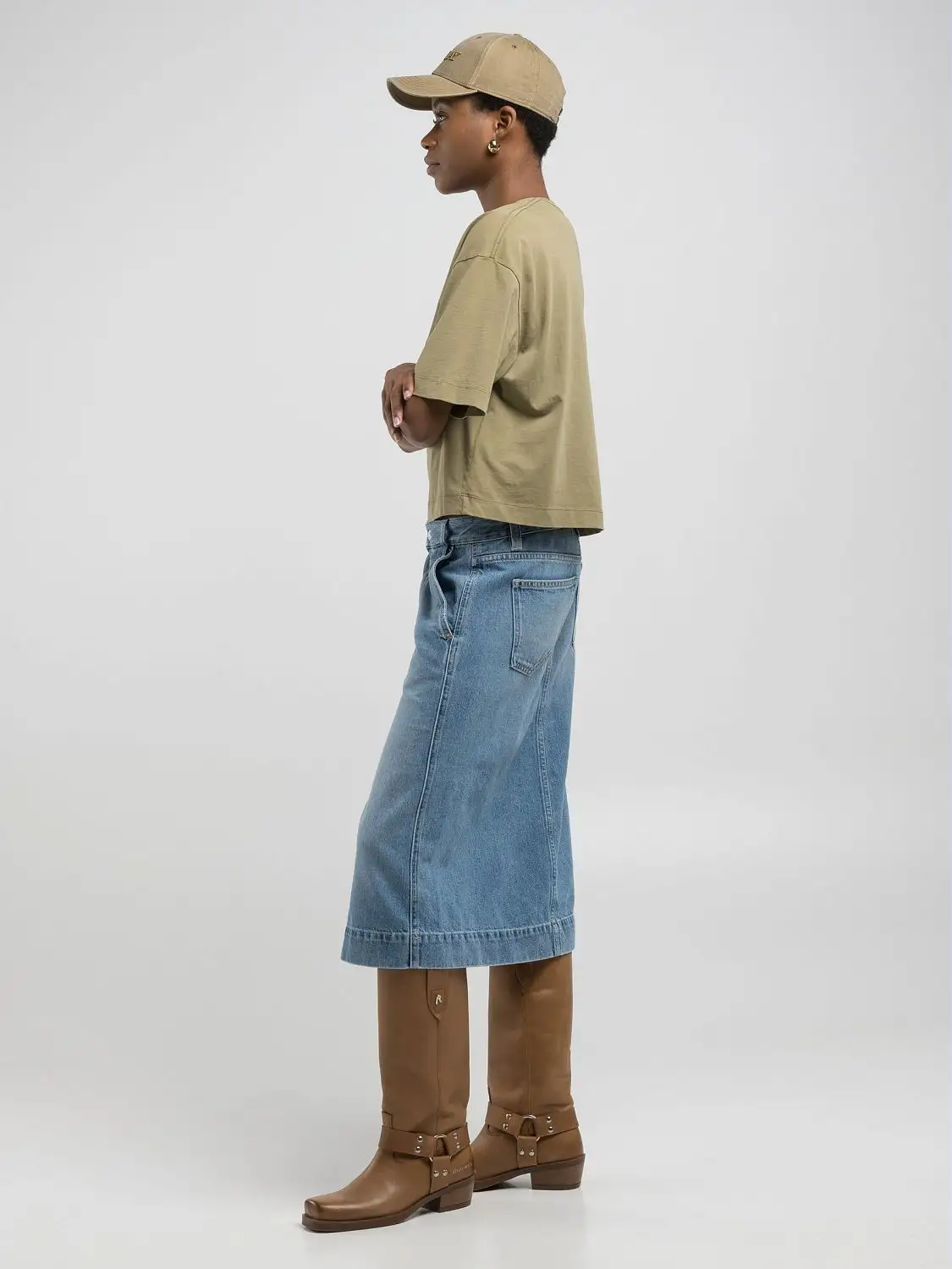 Replay Denim Midi Skirt - 3