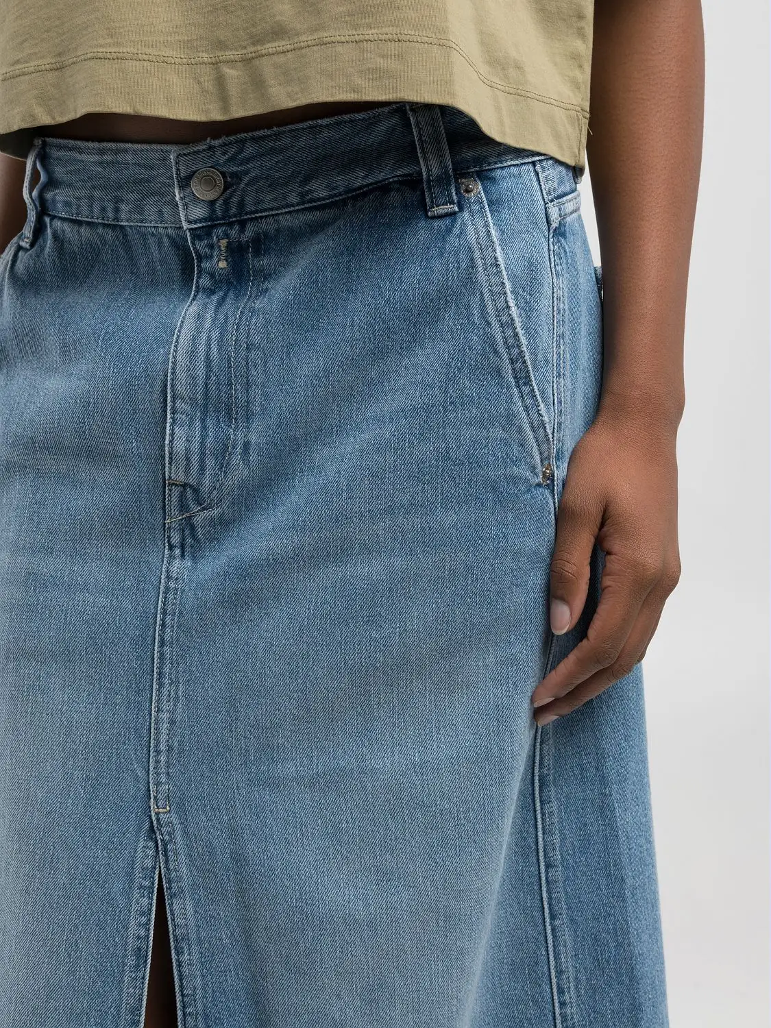 Replay Denim Midi Skirt - 2