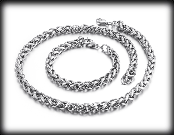 6 mm. Stålhalsband repmodell. 
