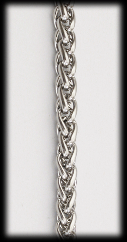 6 mm. Stålhalsband repmodell.  - 2