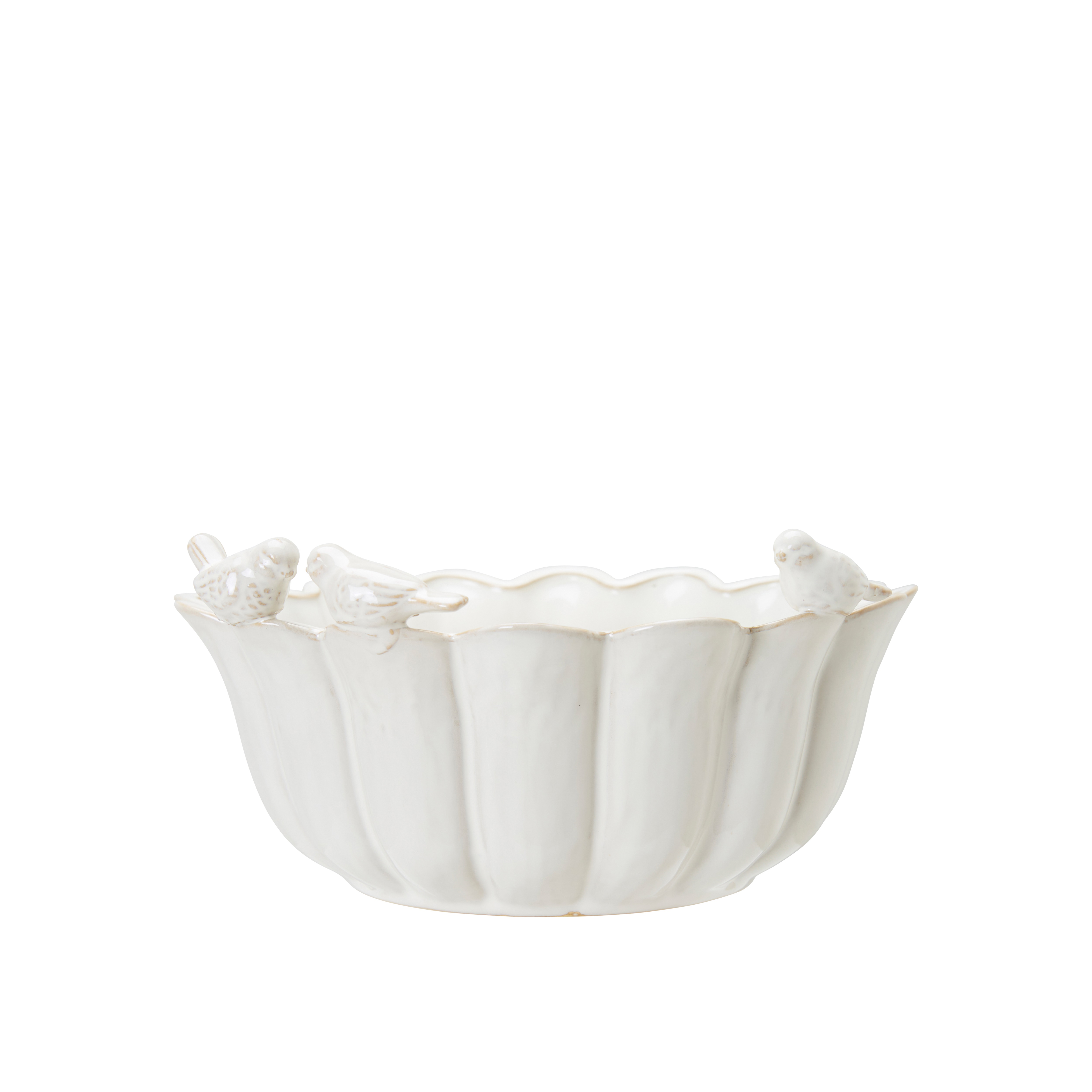 Pot - Bowl - Stoneware - Off-white - Planting - 2