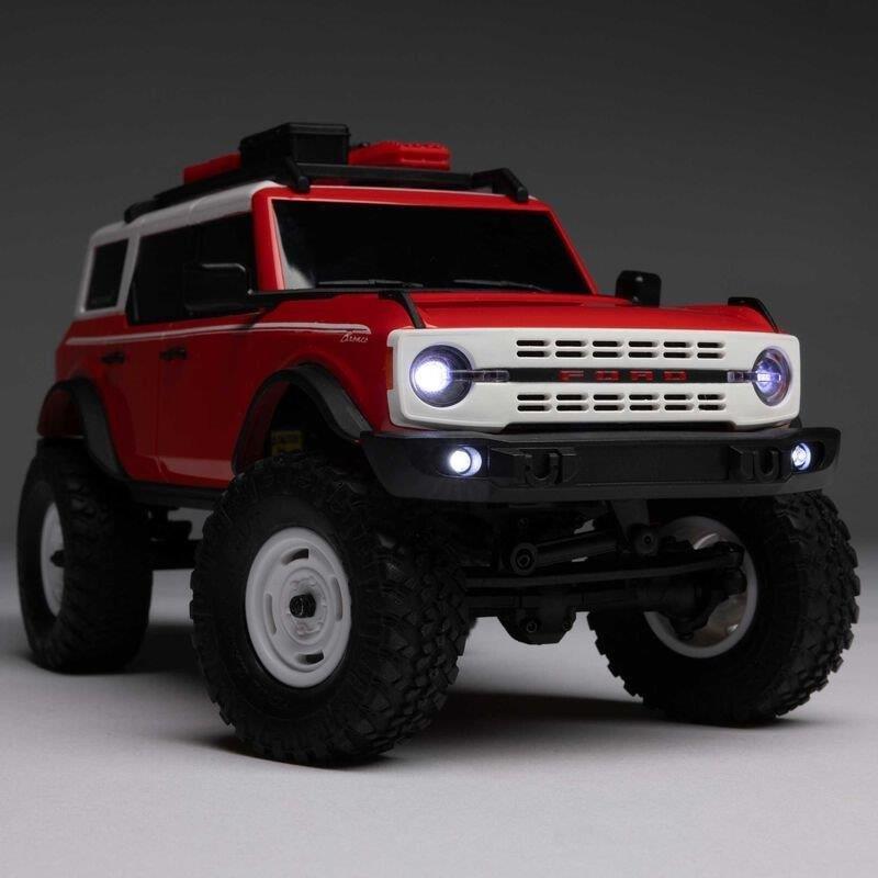 Axial 1/24 SCX24 Ford Bronco Heritage ED 4X4 RTR Brshd RC (Bat&Char Incl.), Red - 15