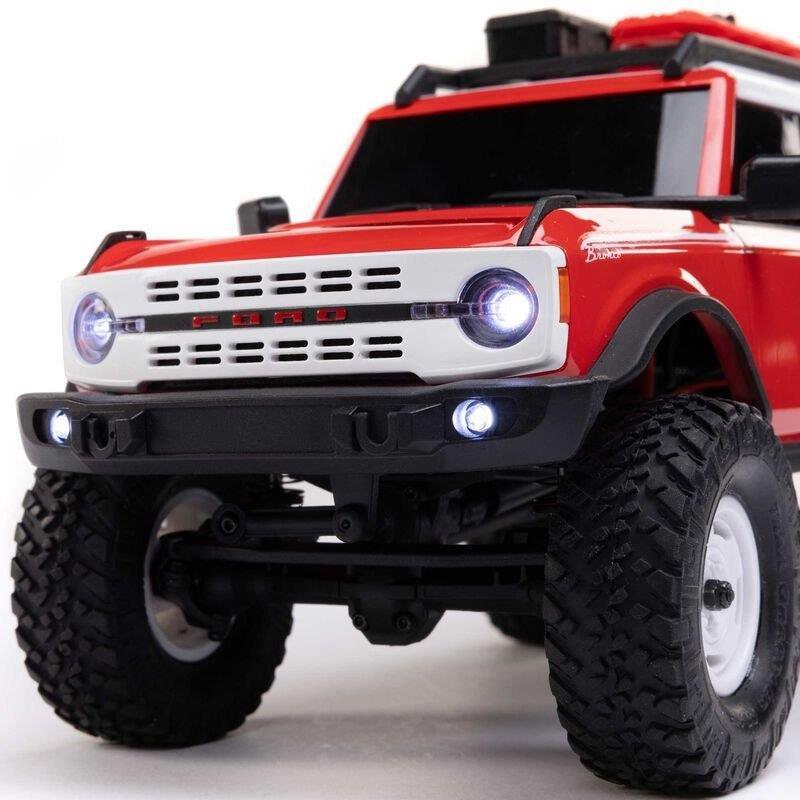 Axial 1/24 SCX24 Ford Bronco Heritage ED 4X4 RTR Brshd RC (Bat&Char Incl.), Red - 14