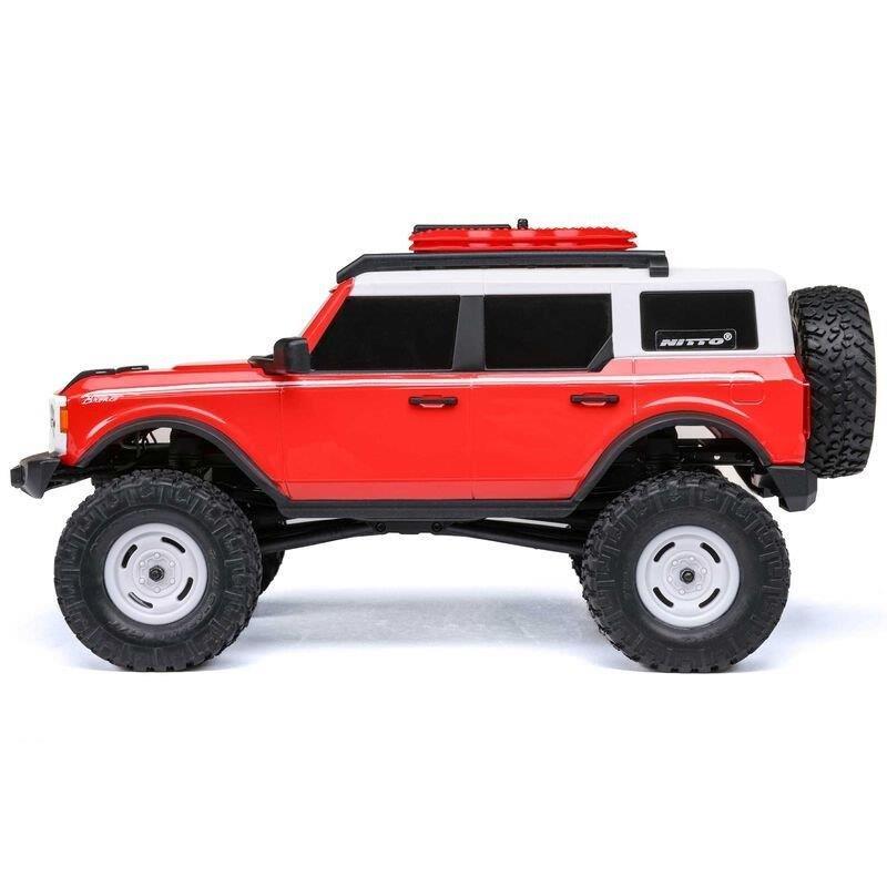 Axial 1/24 SCX24 Ford Bronco Heritage ED 4X4 RTR Brshd RC (Bat&Char Incl.), Red - 8