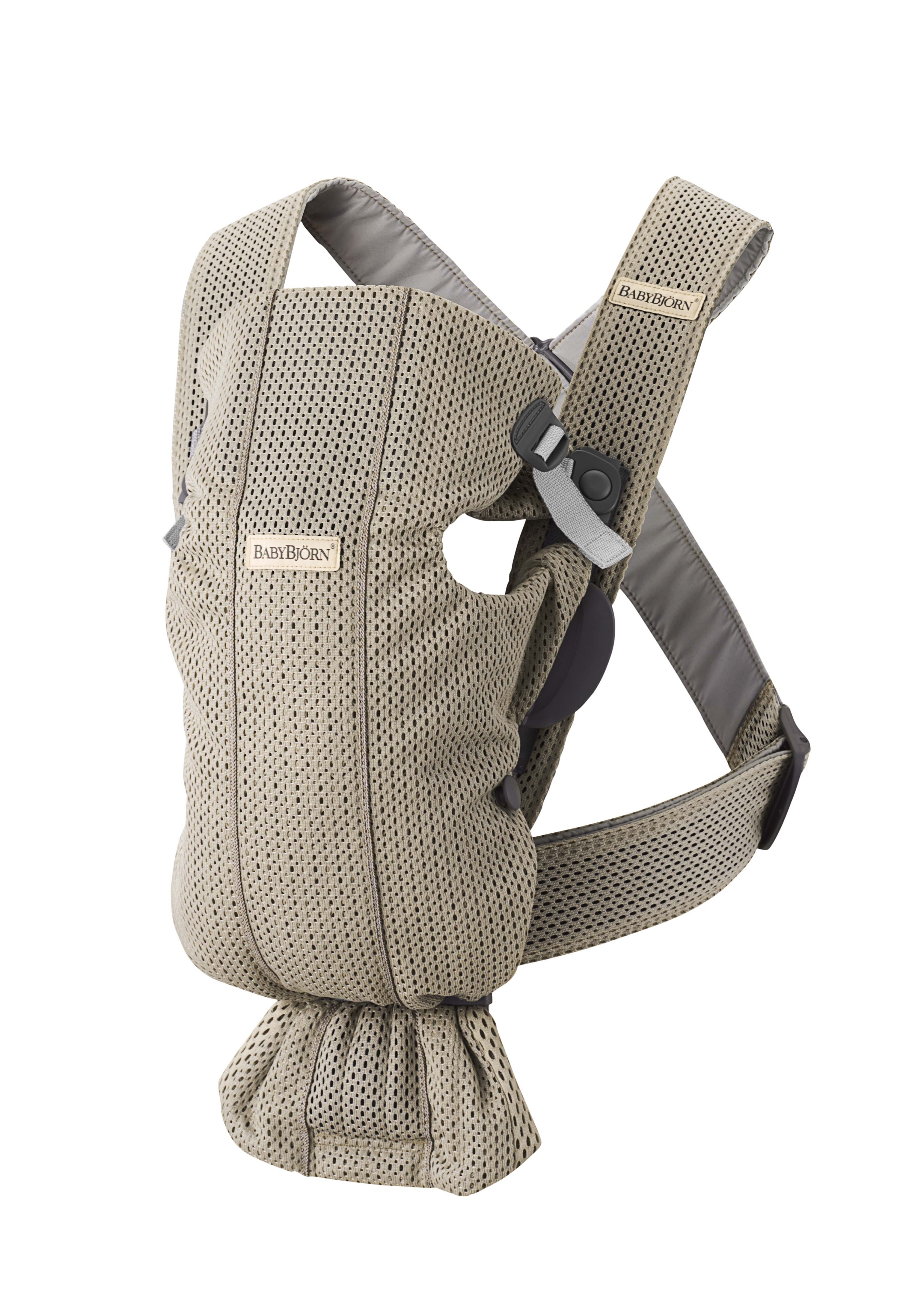 Babybjörn Bärsele Mini - Gråbeige 3D-Mesh