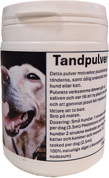 Tandpulver, 120g