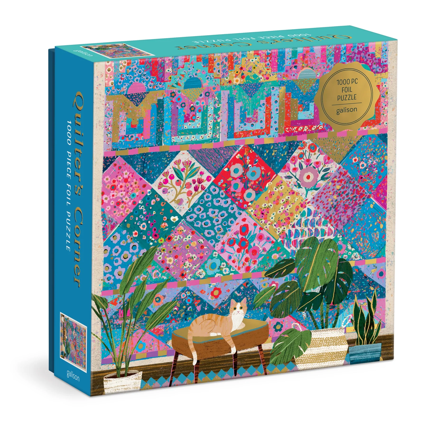Quilter's Corner, 1000 Piece Foil Puzzle