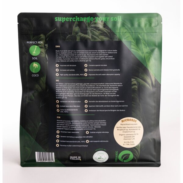 BioChar + Microbes 5 liter - 2