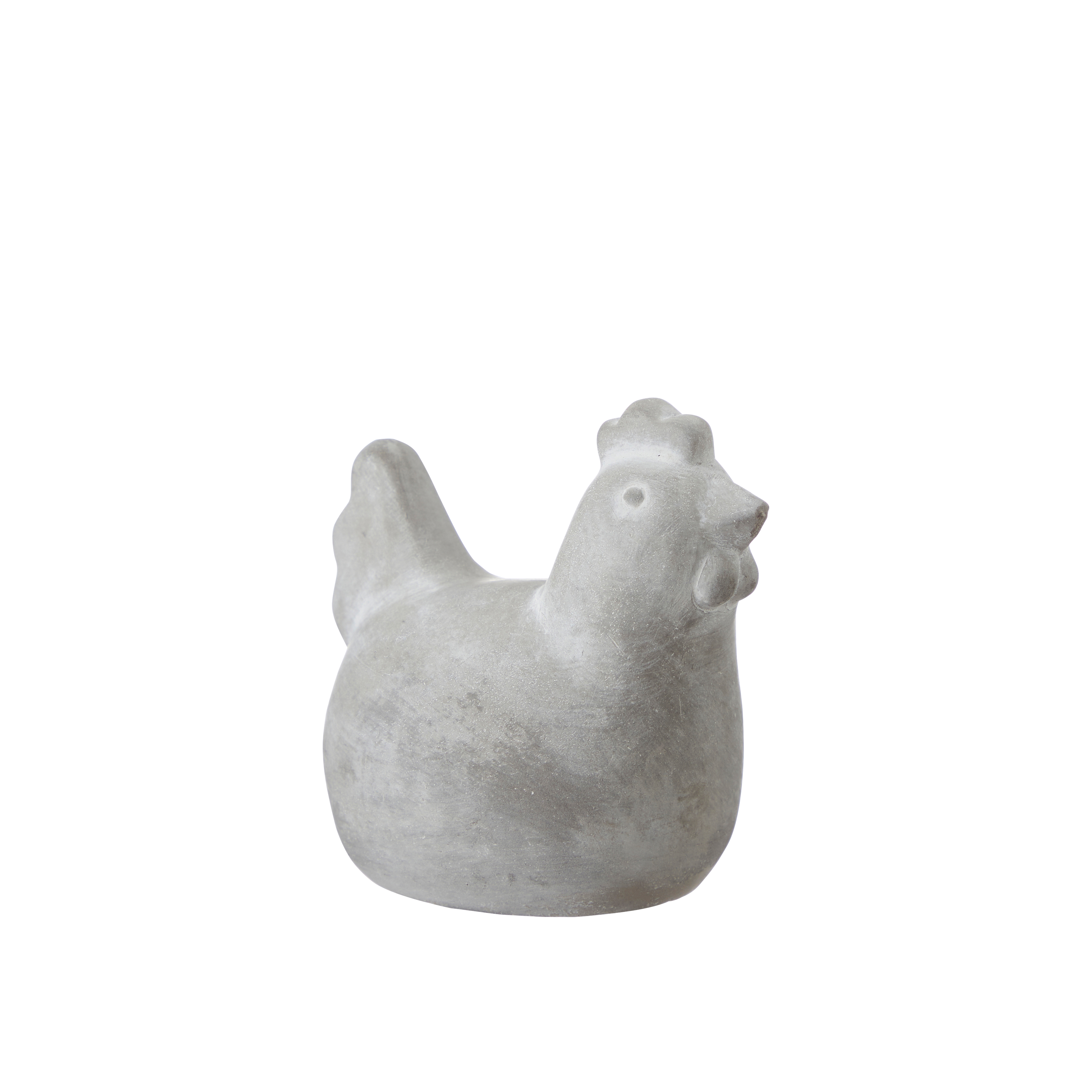 Hen Grey - Concrete - Cement - 10x8x9 cm - 2