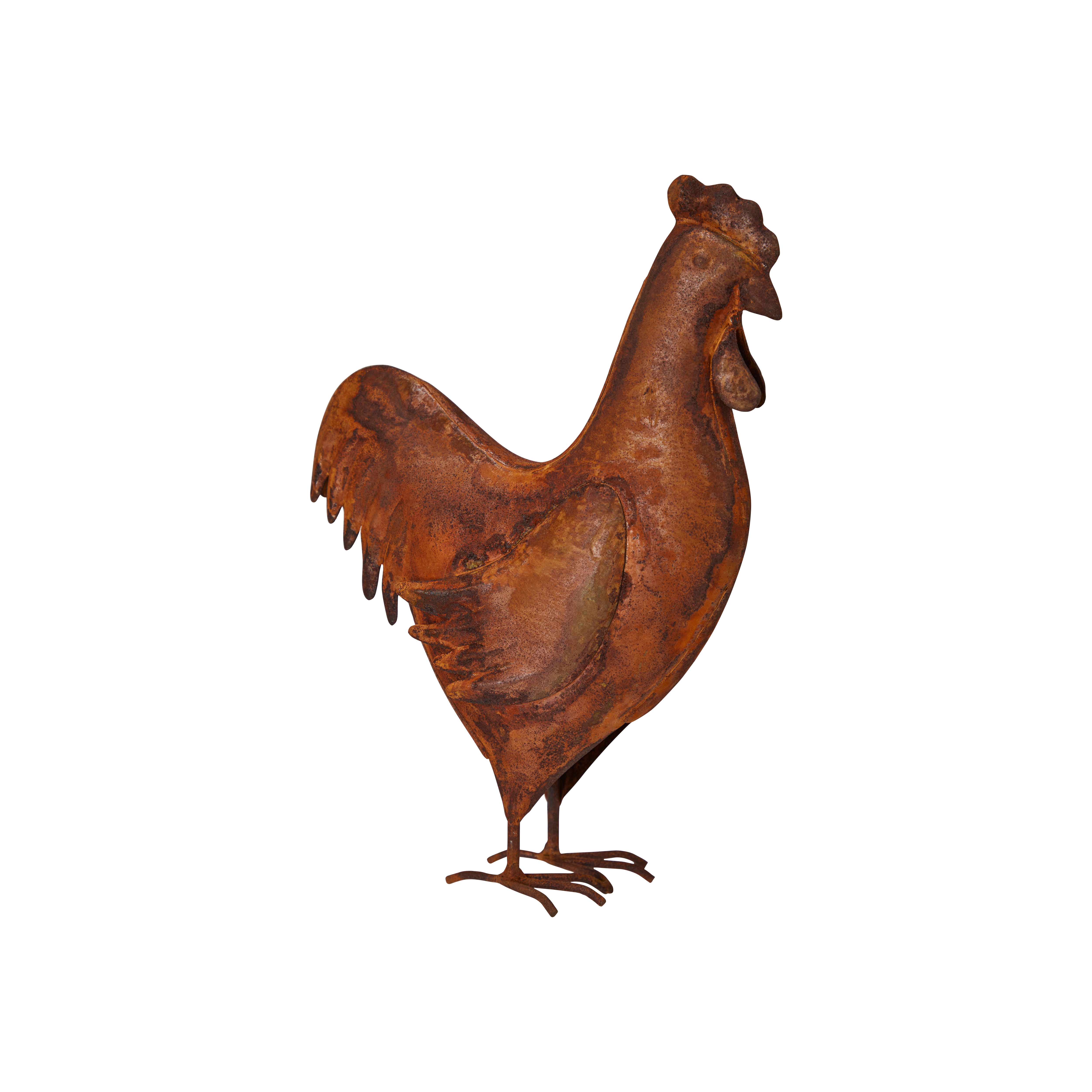 Rooster - Rust - 22x15 cm - 3