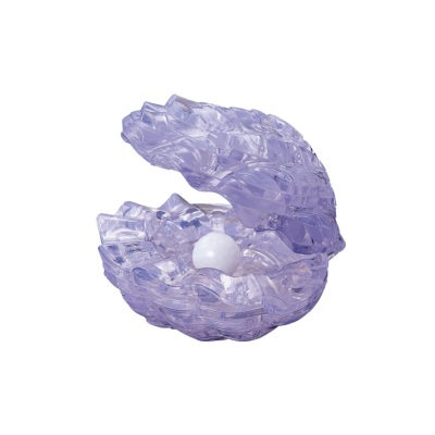 Crystal Puzzle Pearl shell purple