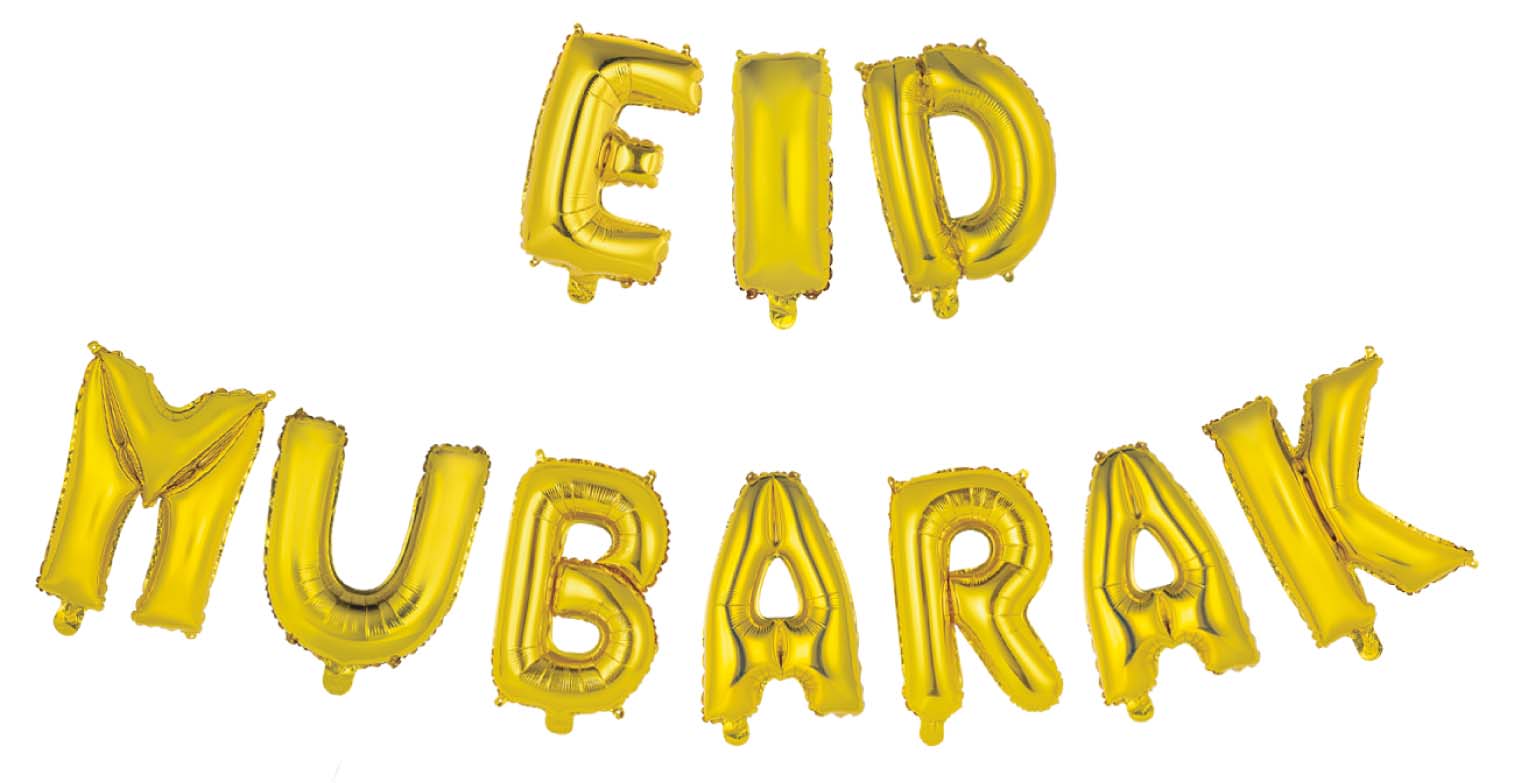 Ballonggirlang - Eid Mubarak