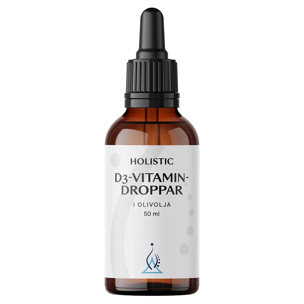 D3-Vitamin droppar 50ml, Holistic