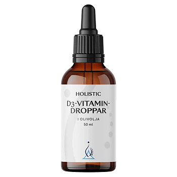 D3-Vitamin droppar 50ml, Holistic