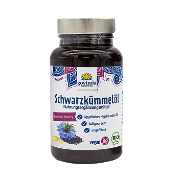 Svartkumminolja Ekologisk 90 kapslar, Govinda