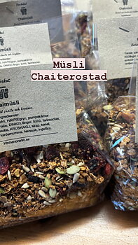 Müsli, chaiterostad.