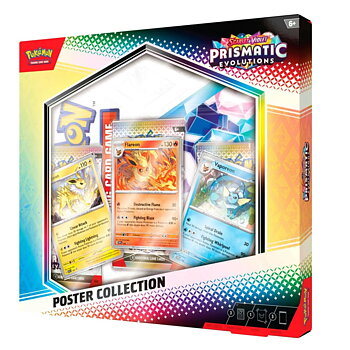 Pokemon Scarlet & Violet  Prismatic Evolutions Poster Collection 
