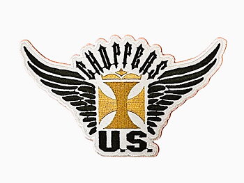 Choppers U.S. Patch Brodyrmärke. (15x9 cm)