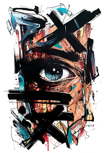 The eye - Poster