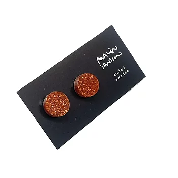 Örhängen, silver/plexi - ROST