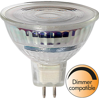 LED-lamppu GU5,3 MR16 Valonheitin lasi