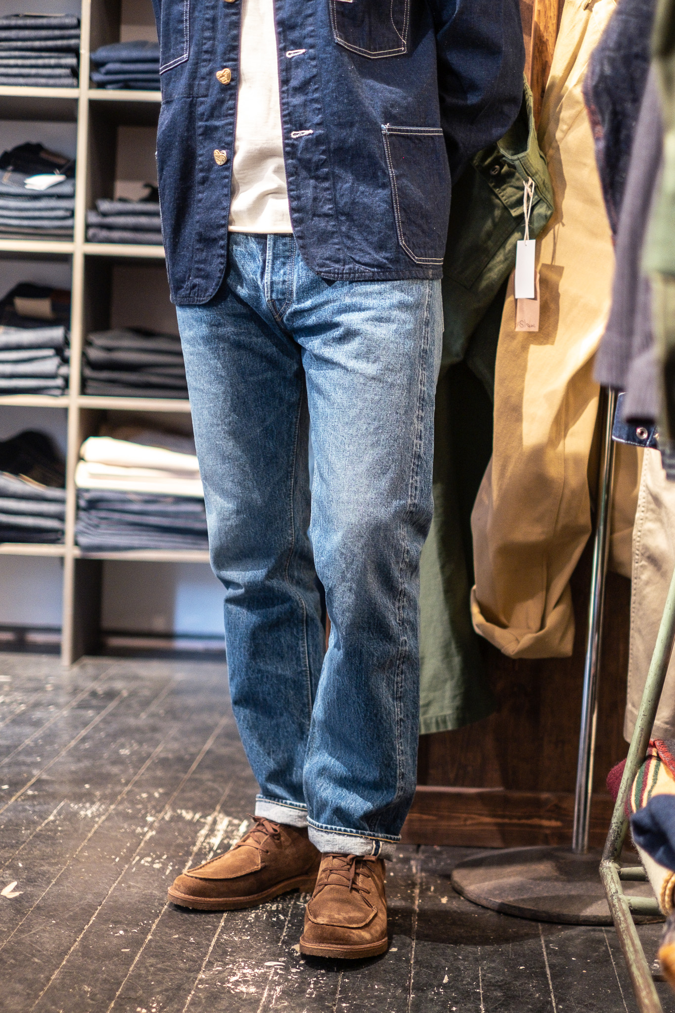 Orslow Jeans Orslow 105 Sale 105 90's Sky Blue Denim