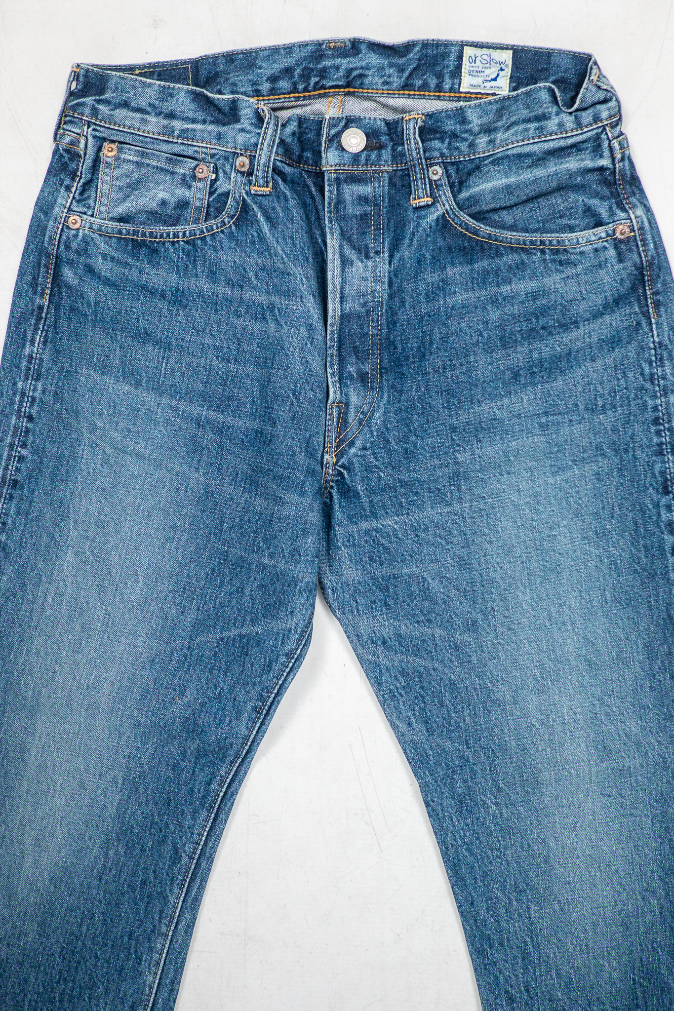 orSlow - 105 Standard Selvedge Denim 2 Year Wash Jeans - 6