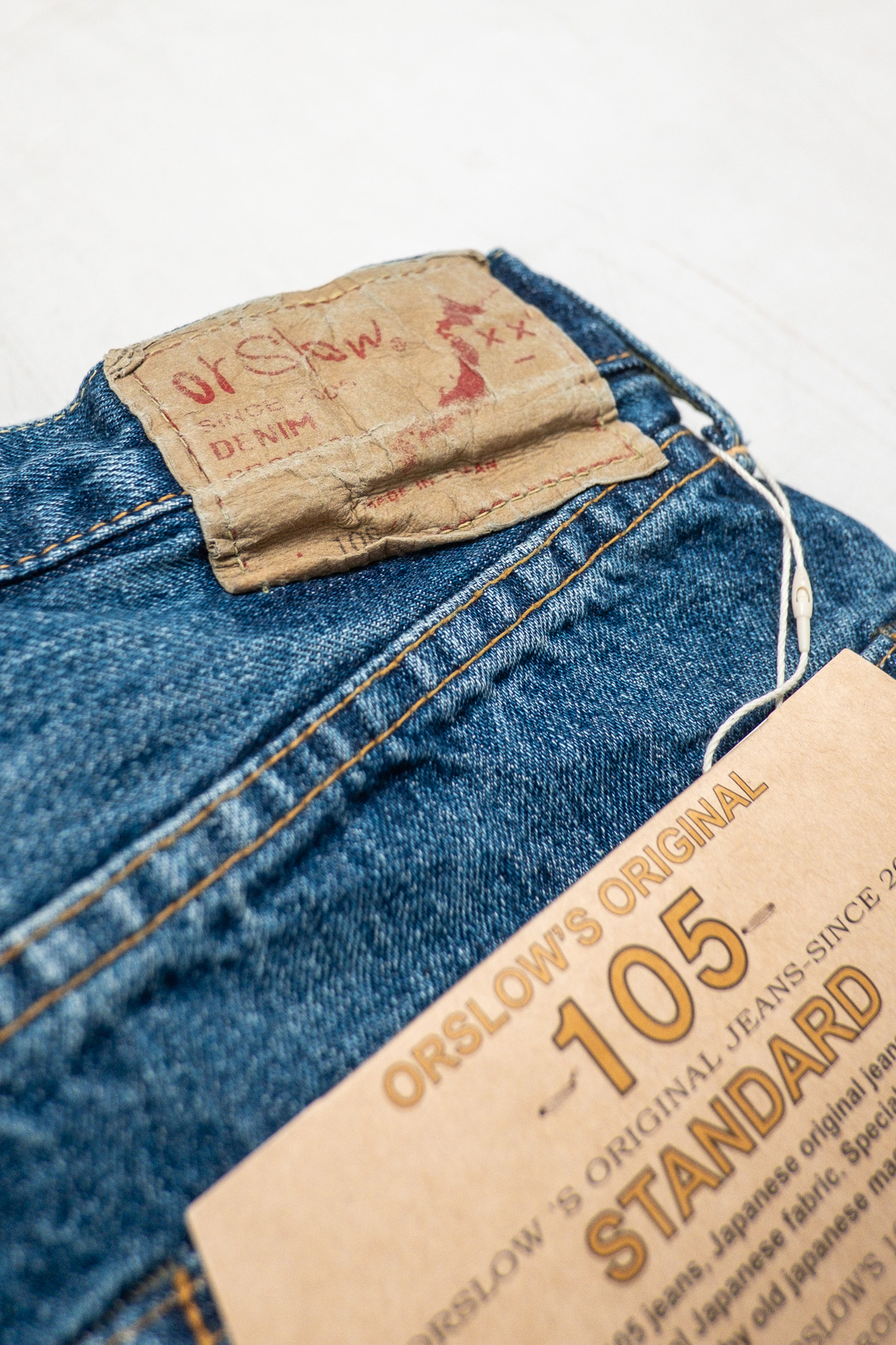 orSlow - 105 Standard Selvedge Denim 2 Year Wash Jeans - 5