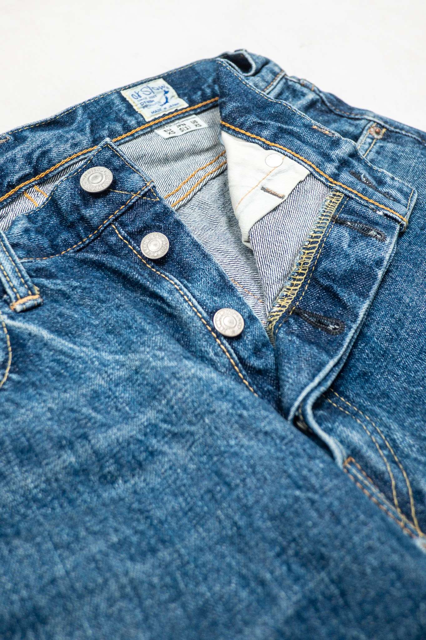 orSlow - 105 Standard Selvedge Denim 2 Year Wash Jeans - 9