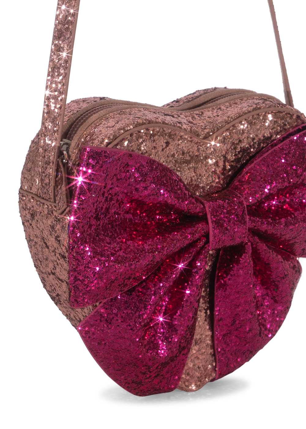 tut bow shoulder bag sangria - 3