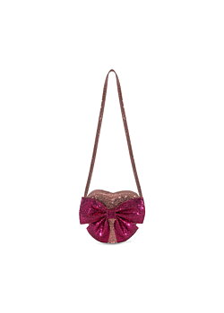 tut bow shoulder bag sangria