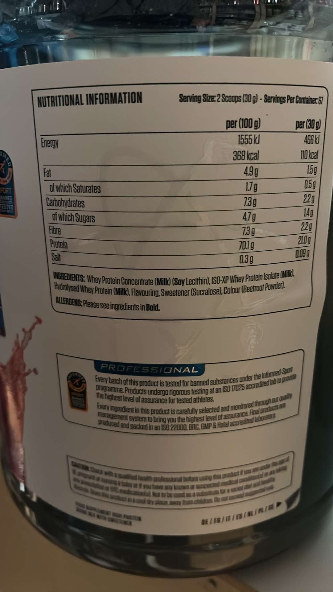 Critical Whey 2kg    Strawberry - 3