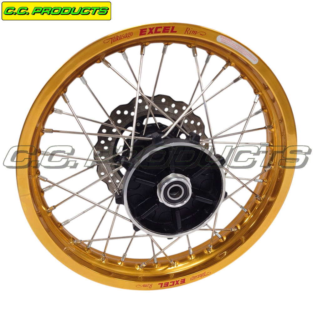 Spoke Set Yamaha XTZ  700 Tenere  World Raid 18x2,50 22- Rear Wheel - 2