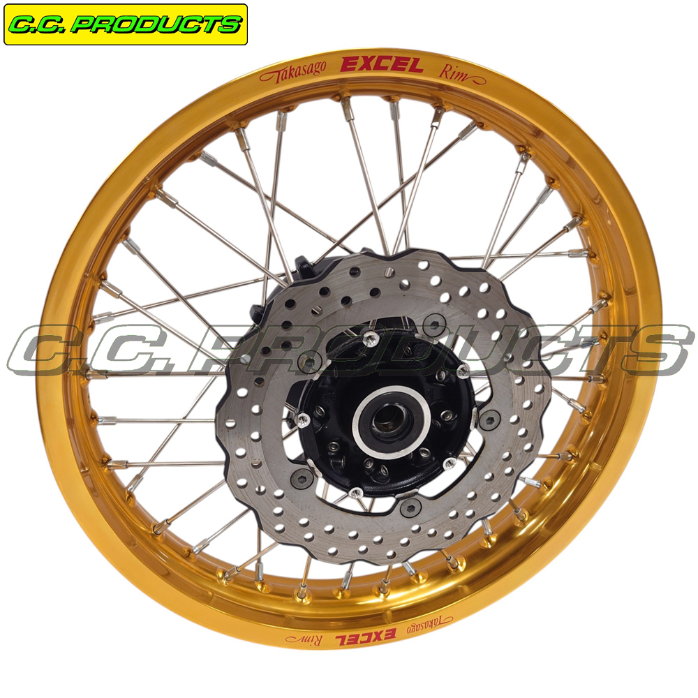 Spoke Set Yamaha XTZ  700 Tenere  World Raid 18x2,50 22- Rear Wheel - 3