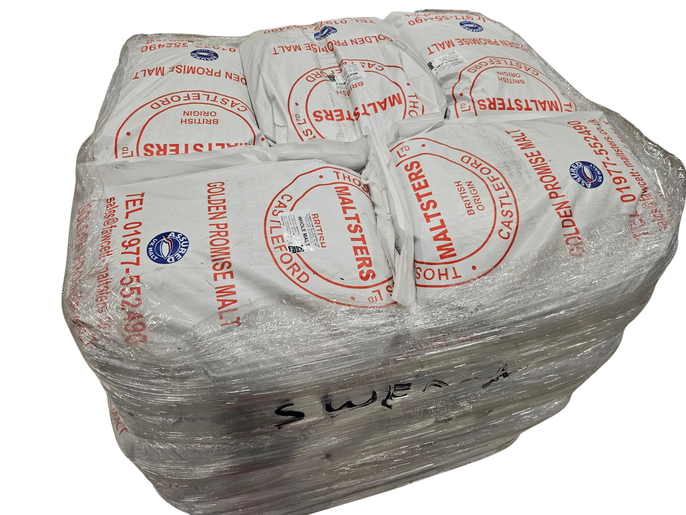 Golden Promise pale ale malt (Thomas Fawcett), hel, pall 40x25 kg - 2