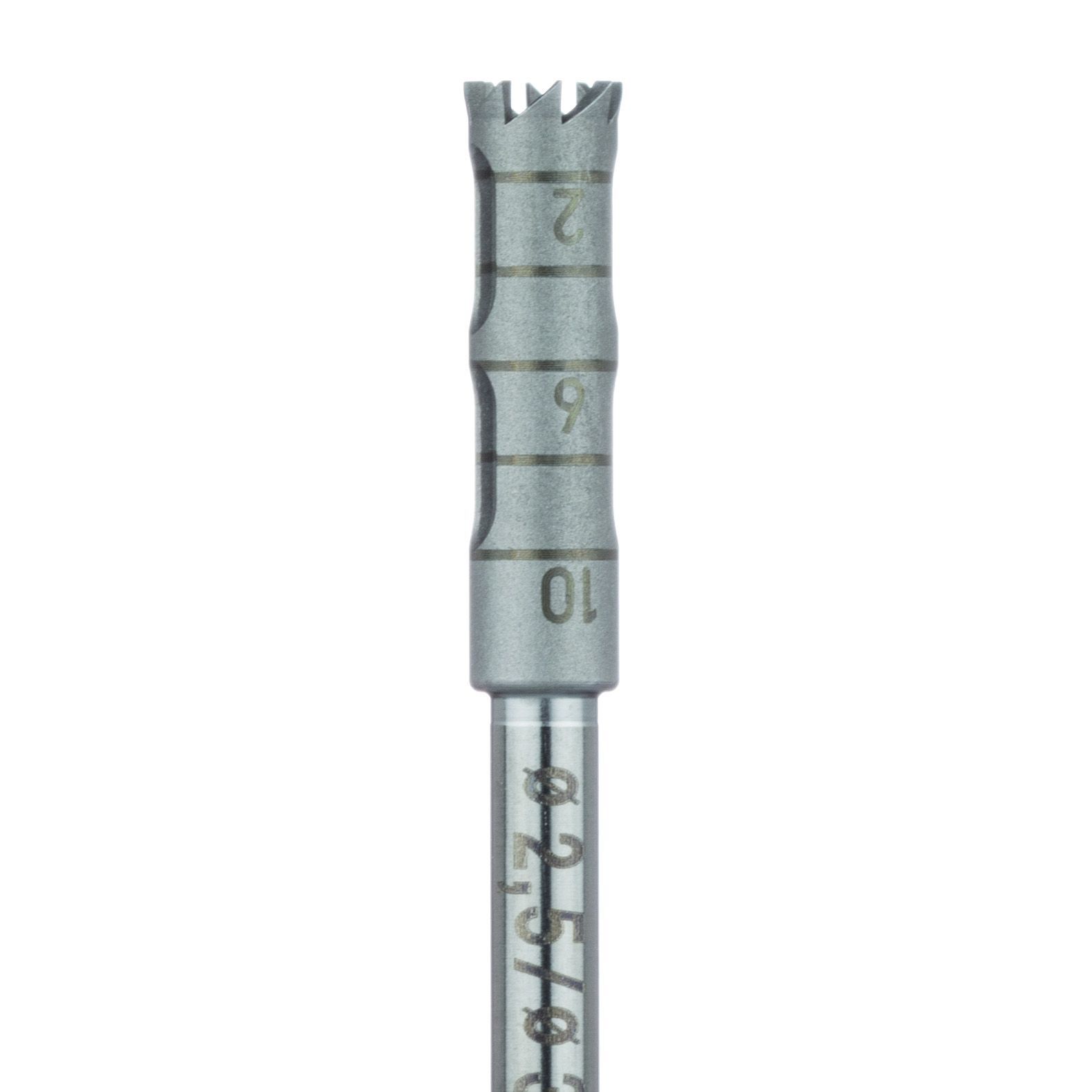 Trepanborr 10 mm RA innerdiam 2.5 mm