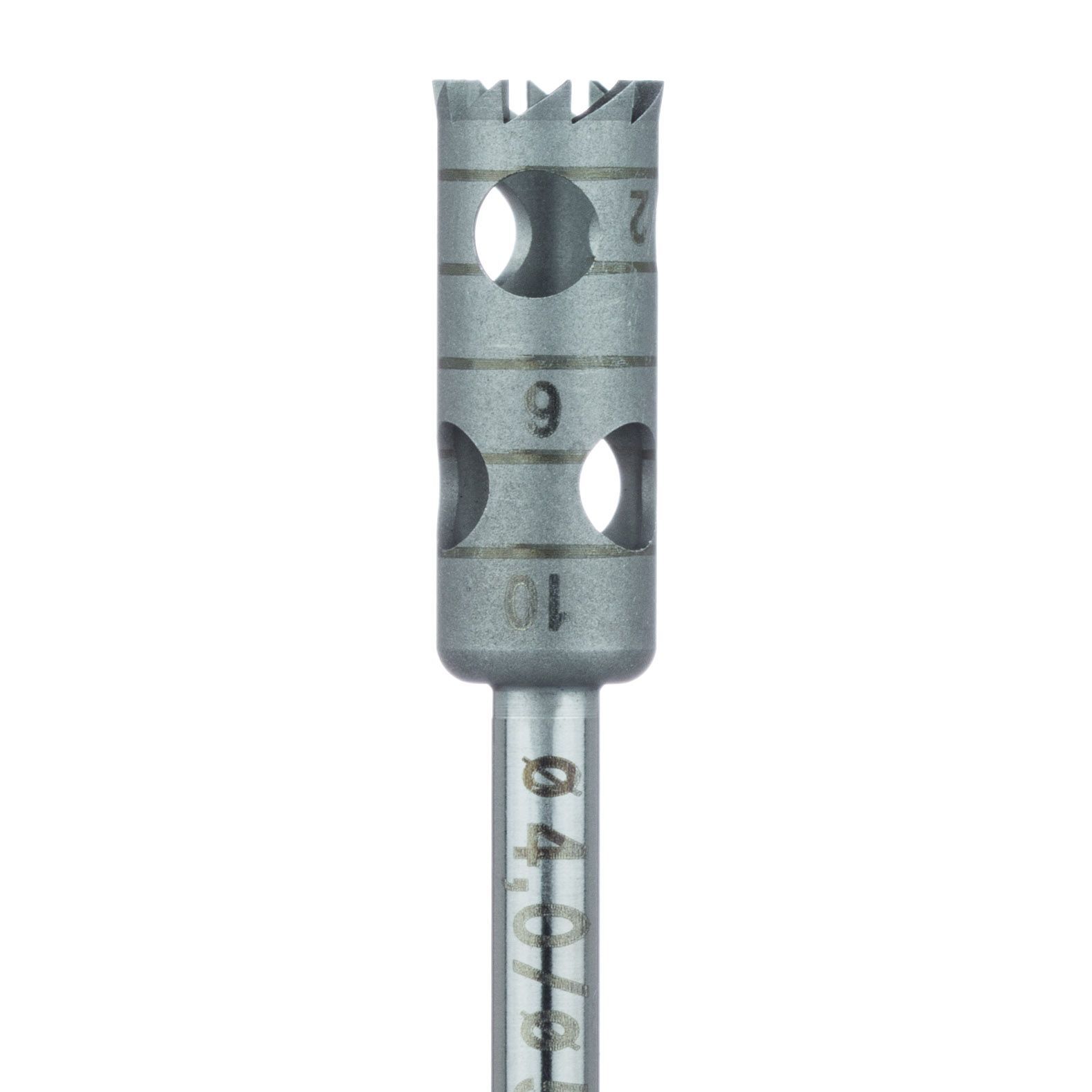 Trephine bur 10 mm RA inner diam. 4 mm