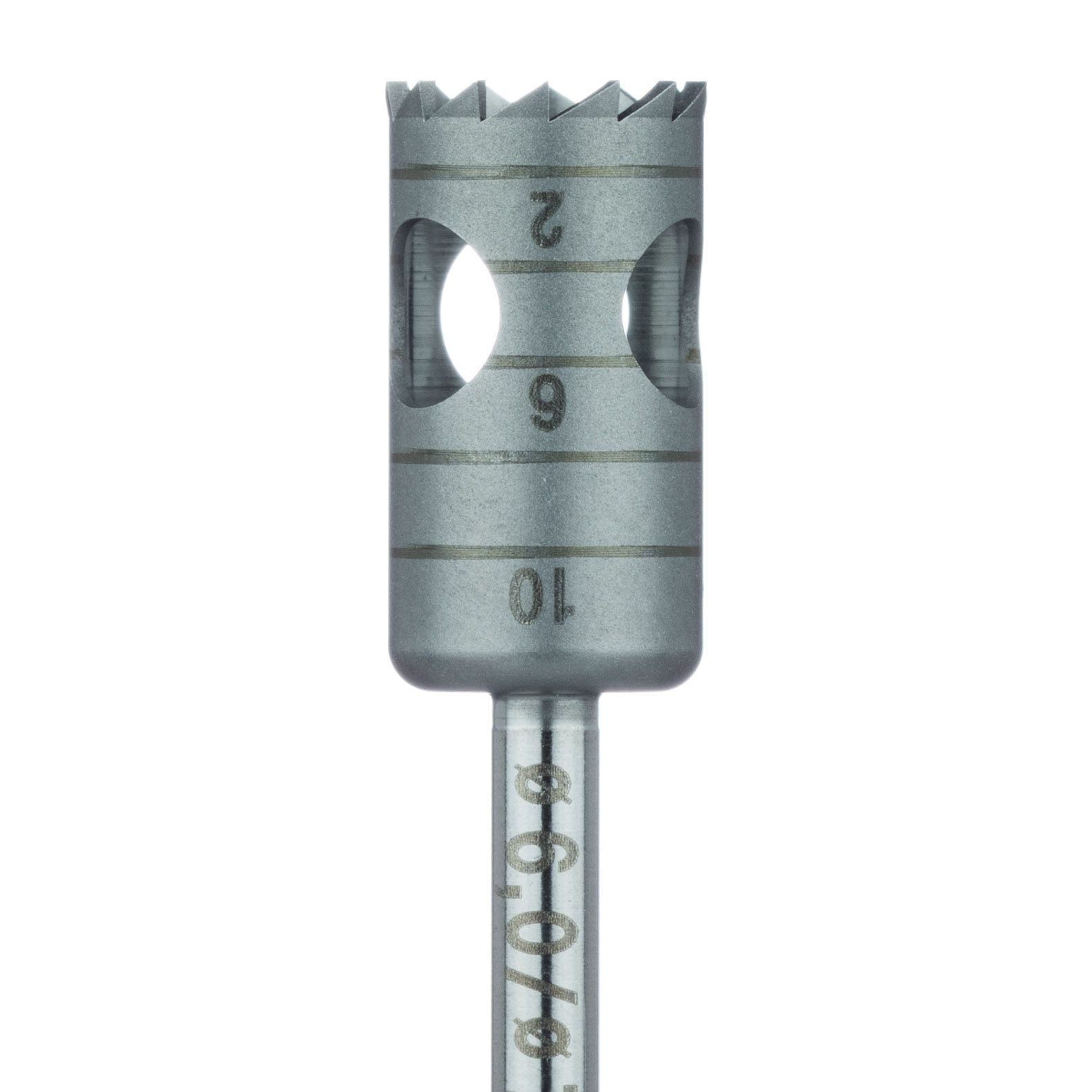 Trepanborr 10 mm RA innerdiam 6 mm