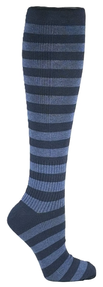 Zent Stödstrumpor Randiga