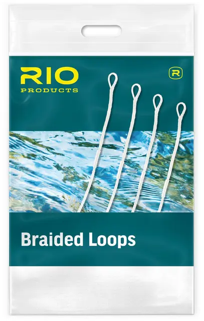 RIO Braided Loop  4-pack W/Tubing