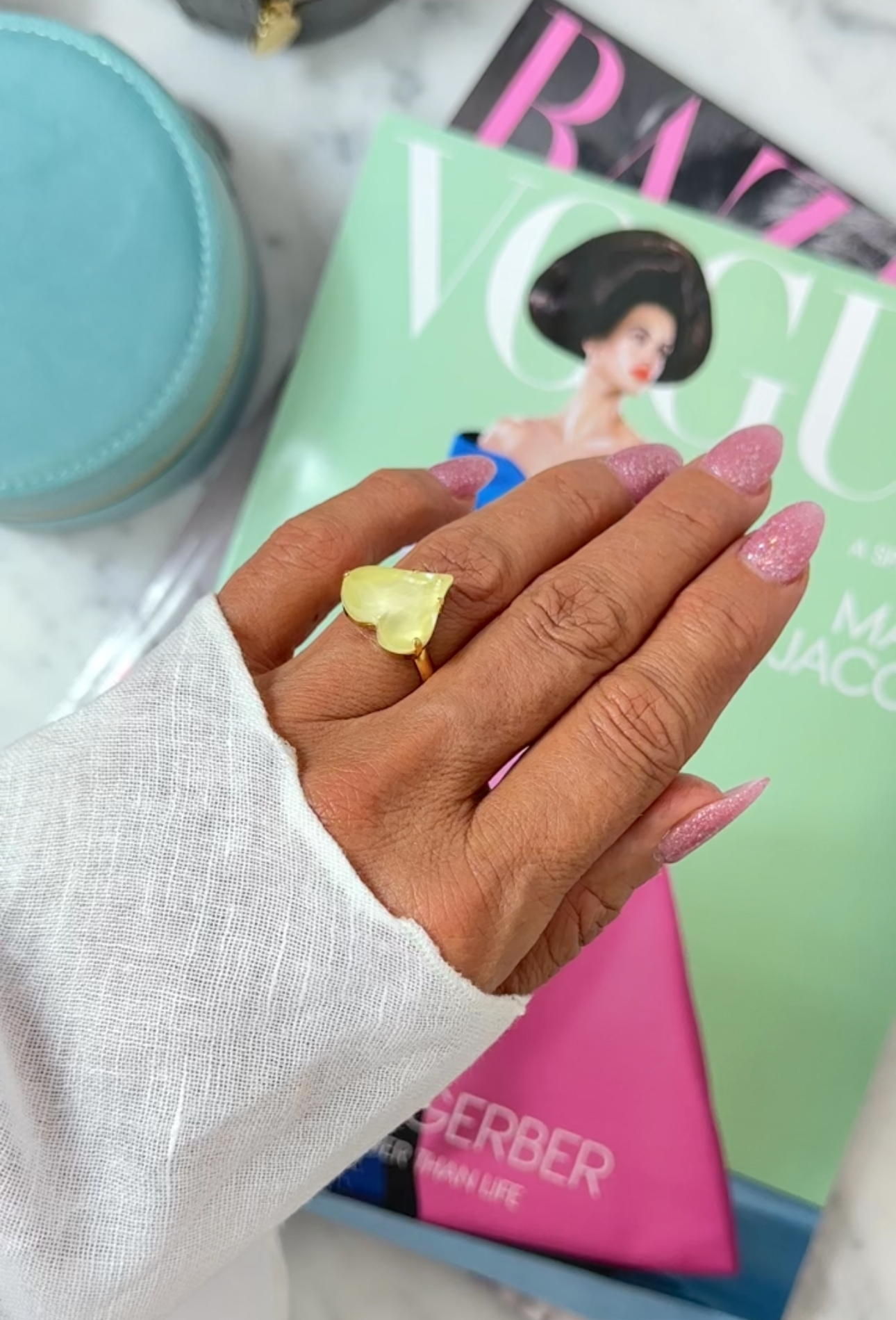Ring Sweet Heart Soft Yellow Gold - 2