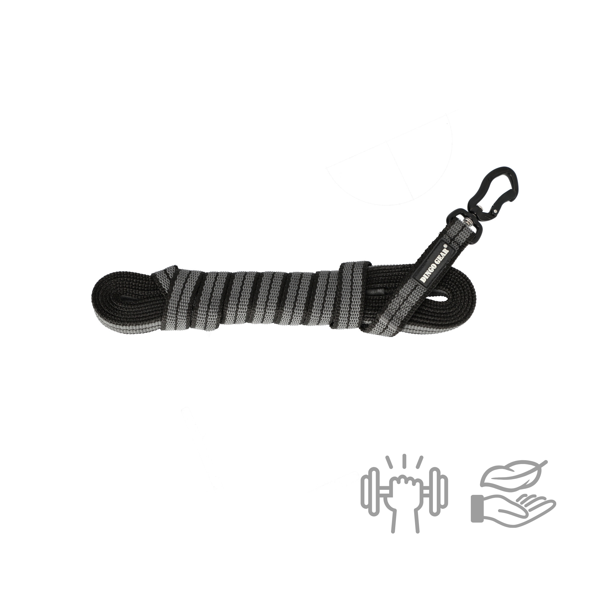 Dingo Gear Ultralätt Gummiklätt Koppel/Spårlina (5m x 20 mm)